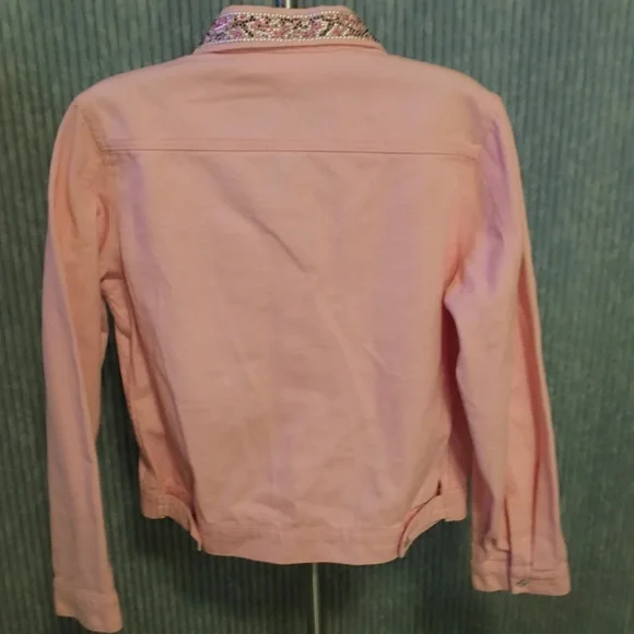 Christine Alexander Swarovski Crystal Pink Denim (Available in Black also) - Picture 4 of 11